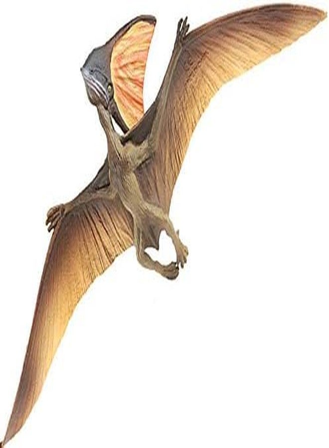 FUNFOB Dinosaur Toy Figure Pterosaur Dinosaur Toys for Kids & Adults PVC Multicolour | Flying Flat Dino - Image 2